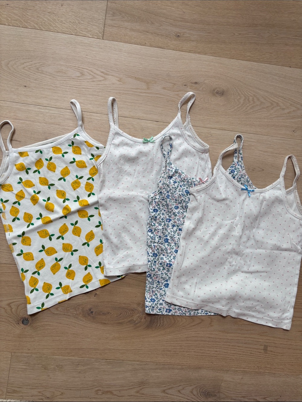 Bundle of girls camisoles